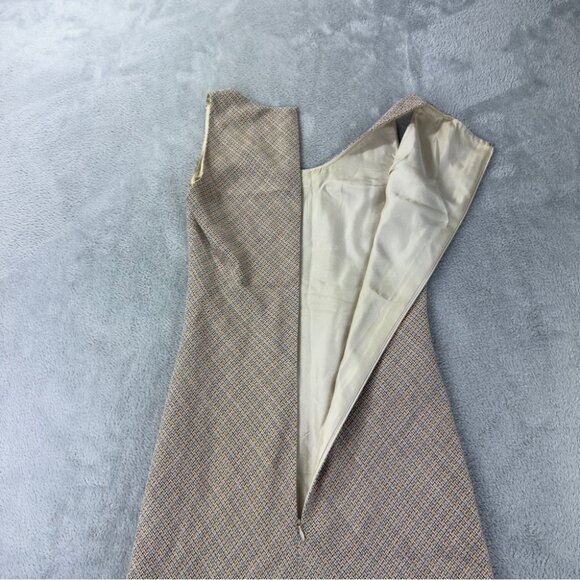 Chanel Boutique Wool Silk Tweed Dress Small - Picture 14 of 16